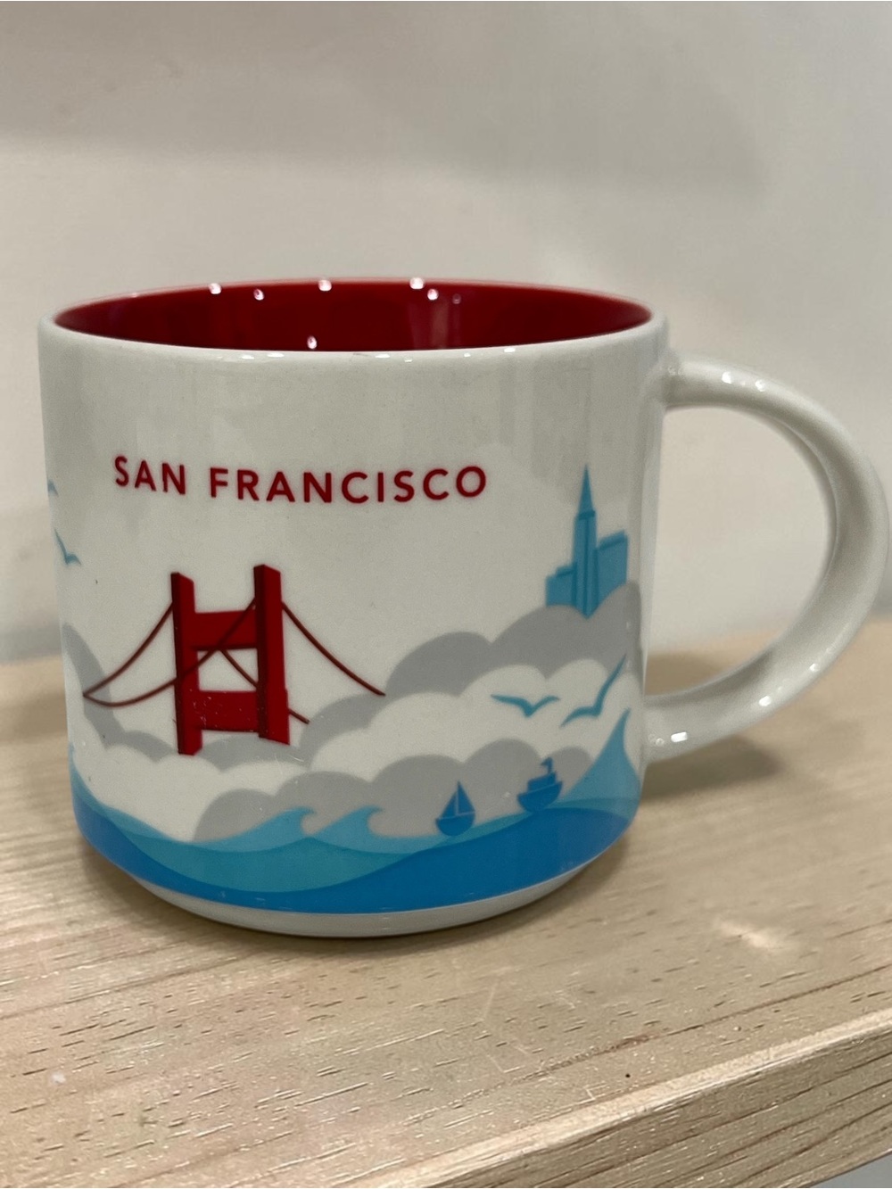 Starbucks You Are Here Collection San Francisco 14oz Coffee Mug